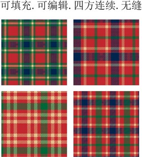 红色格子图案  红色格子面料