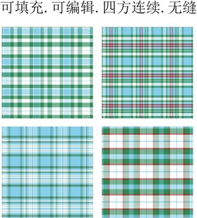 浅蓝色格子  春夏格子面料