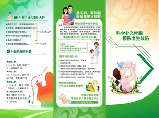 增补叶酸怀孕知识