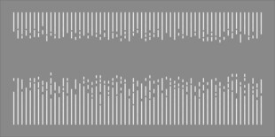 长短线条渐变图形