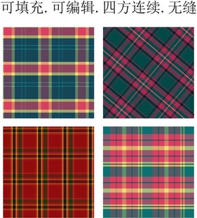格子图案  格子面料