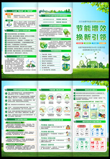 2025年全国节能宣传周折页