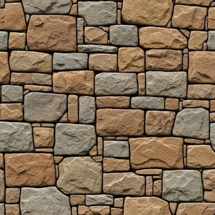 石砌墙面纹理
