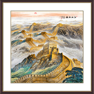 长城风景画