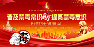 禁毒知识宣传栏