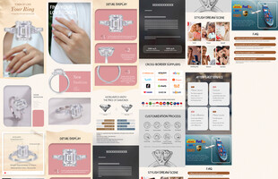 电商国际站珠宝首饰详情页设计