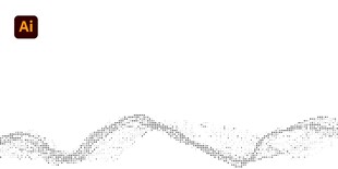 抽象粒子波浪动态效果