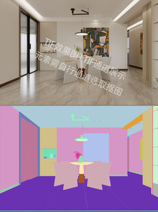 餐厅场景效果图