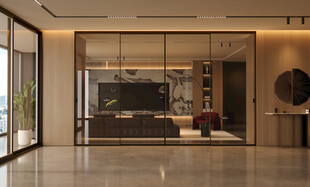 现代简约风客厅室内设计