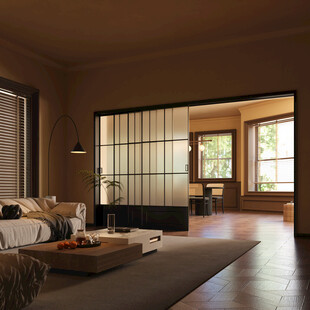 现代简约风客厅室内场景