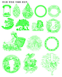 茶元素茶品包装