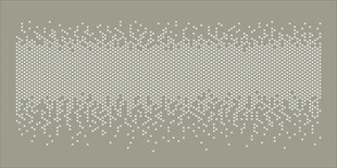 叉号渐变镂空静电膜