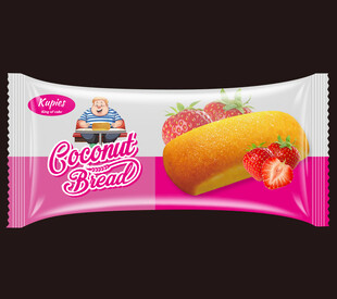 草莓味夹心面包