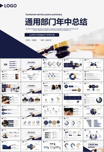 律师事务所年终工作总结PPT