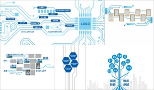科技企业文化墙