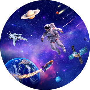 圆形星空