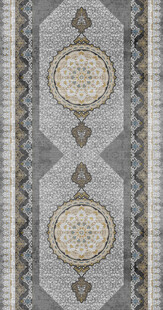 几何花纹地毯图案设计