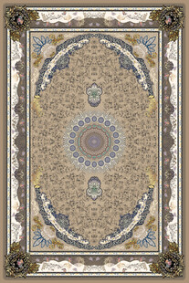 精美传统花纹地毯图案