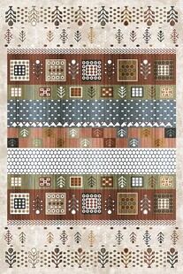 复古风几何图案装饰条纹