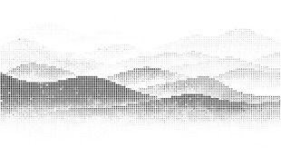 水墨山水意境图