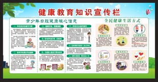 健康教育知识宣传栏