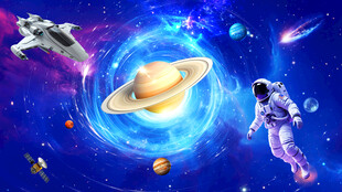宇宙星球土星