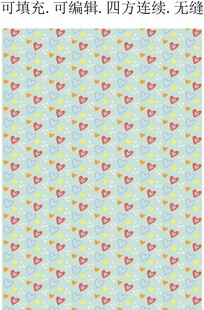 情人节爱心 服装印花