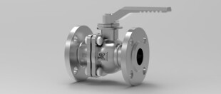 不锈钢球阀特写