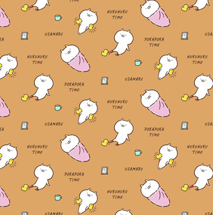 卡通幽灵图案背景纹理