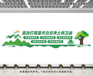 生态文明建设文化墙