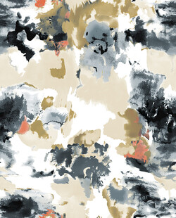 抽象水墨风艺术图案