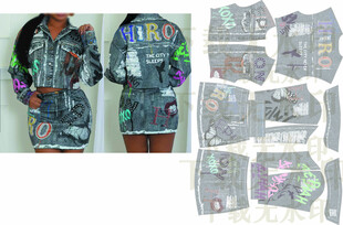 牛仔非矢量介意勿下载部份分层