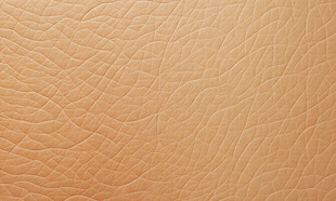 浅棕色皮革纹理特写