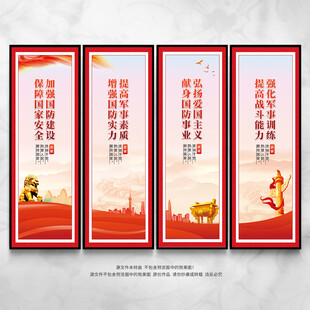 人民武装部文化墙