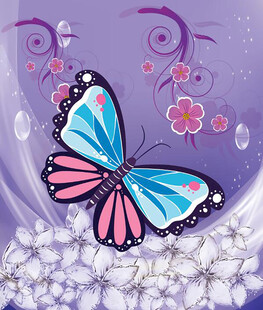 卡通蝴蝶