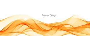 橙色动感线条背景设计