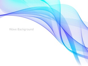 蓝色动感线条矢量背景