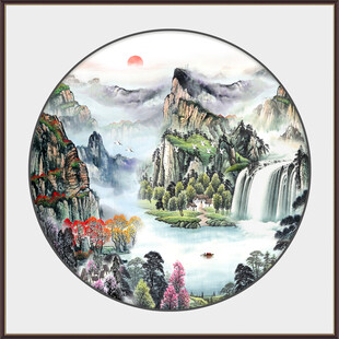 国画山水小品