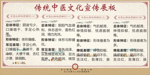 传统中医文化宣传展板