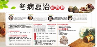 冬病夏治宣传展板