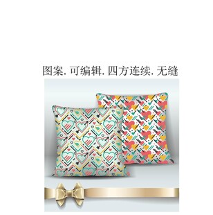 布艺家纺印花 枕头抱枕图案