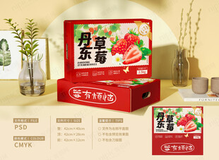 丹东草莓包装