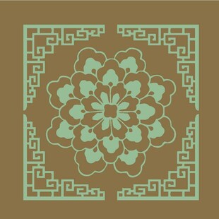 复古几何花纹图案设计