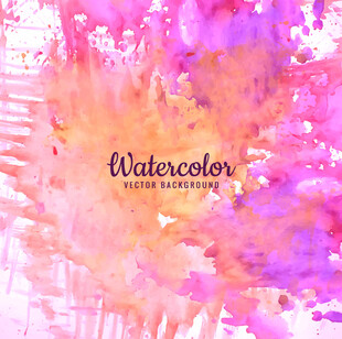 水彩背景纹理图案