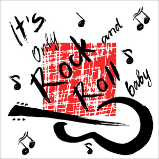 摇滚主题创意插画设计