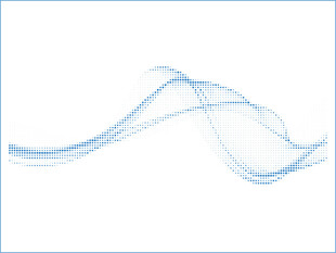 蓝色动感线条图案