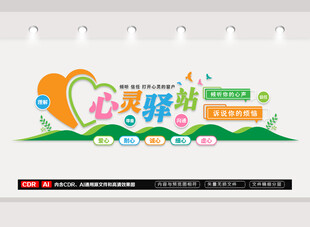 心理咨询室文化墙