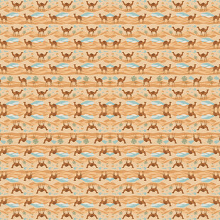 卡通风格动物图案背景