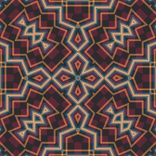 现代简约抽象几何地毯地垫