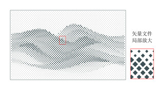 水墨山水图案设计素材